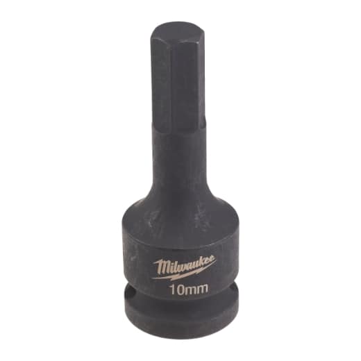 MILWAUKEE Hex 10 / 67 mm SHOCKWAVE Kraft-Biteinsatz 1/2"