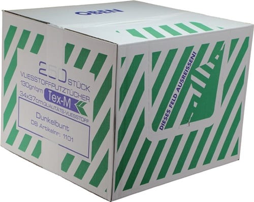Putztuchvliesstoff L370xB340ca.mm 250St./Ktr. ITEX