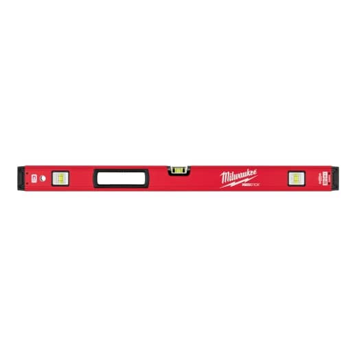 MILWAUKEE 80 cm lang magnetisch Wasserwaage REDSTICK Premium
