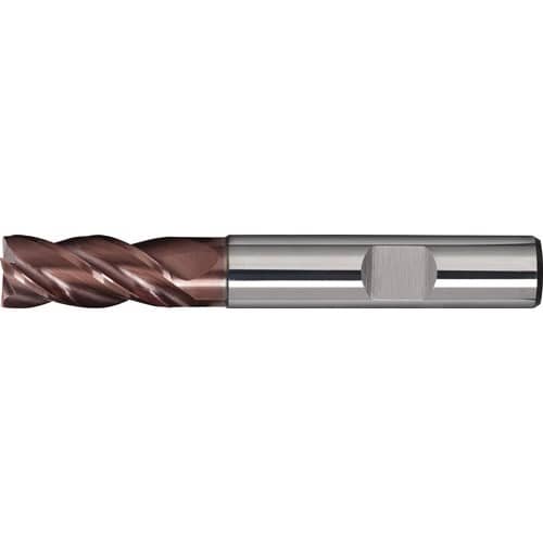 TECWERK Schaftfräser DIN 6527L TypN D.20mm Einsatz-L.50mm VHM TiAlN HB Z.4 lang TECWERK