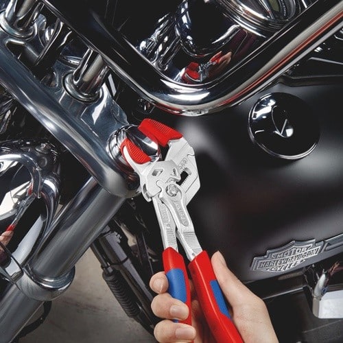 KNIPEX Zangenschlüssel L.250mm Spann-W.52mm verchr.Mehrkomp.-Hülle KNIPEX
