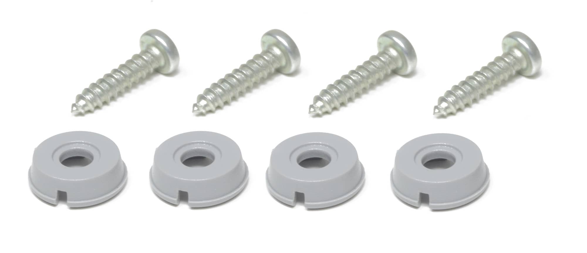 L&S Endkappenset und Befestigung (2 Stück) aluminium