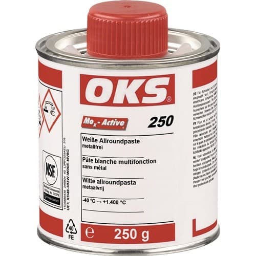 OKS Allroundpaste OKS 250 weiß 250g Pinseldose OKS