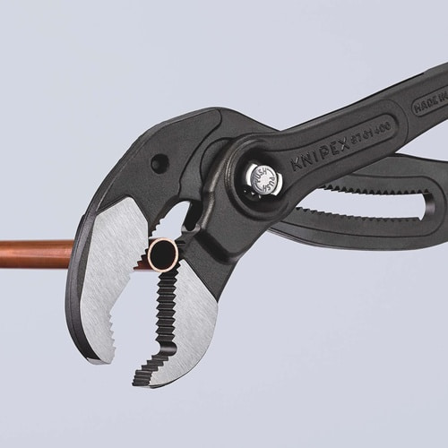 KNIPEX Rohr- u.Wasserpumpenzange Cobra® L.400mm Spann-W.95mm pol.Ku.-Überzug KNIPEX