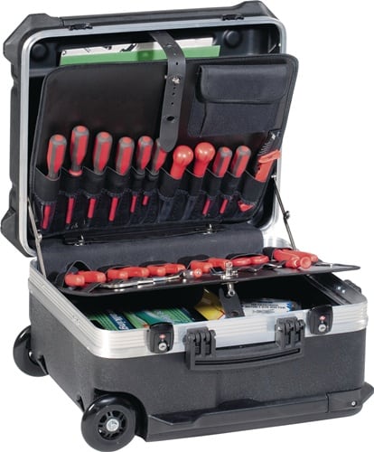TECWERK Schalenkoffer Innen-B470xT390xH300mm HDPE 64l TECWERK