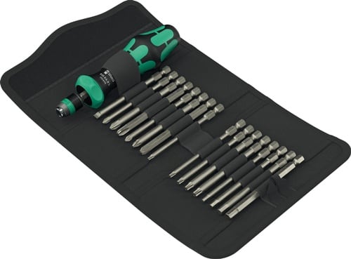 WERA Schraubendrehersatz Kraftform Kompakt 60 RA-R 1 17-tlg.m.Wechselkl.WERA