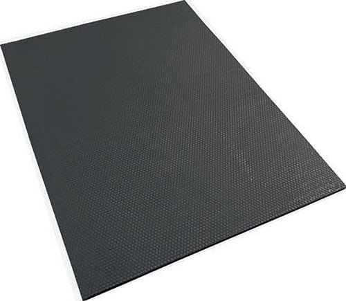 Stallmatte B.1,22m L.1,83m D.17mm schwarz NR/SBR o.Gewebeeinlage