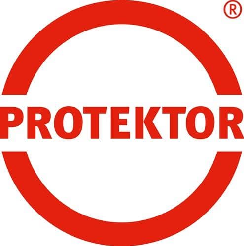 PROTEKTOR Rinnenraupe B.100-125mm L.1,2m schwarz PROTEKTOR