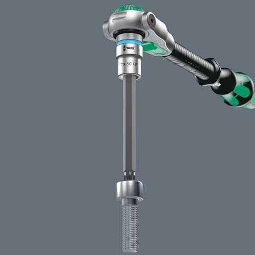 WERA Steckschlüsseleinsatz 8767 C HF TORX® 1/2 Zoll T27 L.140mm WERA