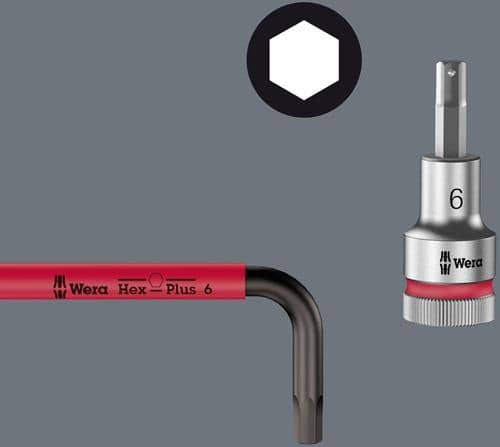 WERA Winkelschraubendrehersatz 950/9 Hex-Plus Multicolour Imperial 1 9-tlg.zöllig