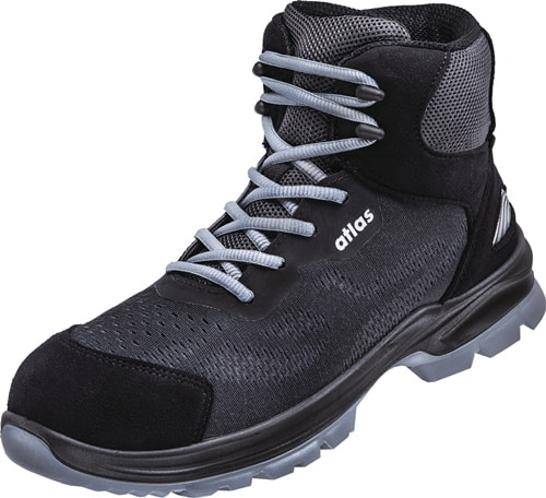 ATLAS Sicherheitsstiefel FLASH 1805 XP ESD Gr.46 W.10 anthrazit/black S1P SRC EN20345