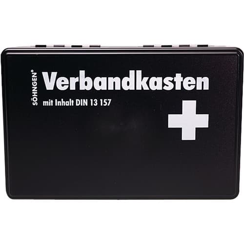 SÖHNGEN Betriebsverbandkasten,kl.KIEL B260xH160xT80ca.mm schwarz SÖHNGEN