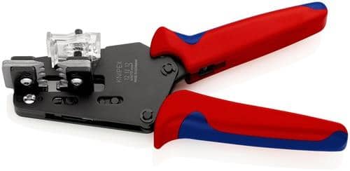 KNIPEX Abisolierzange L.195mm brün.m.Mehrkomp.-Hüllen KNIPEX