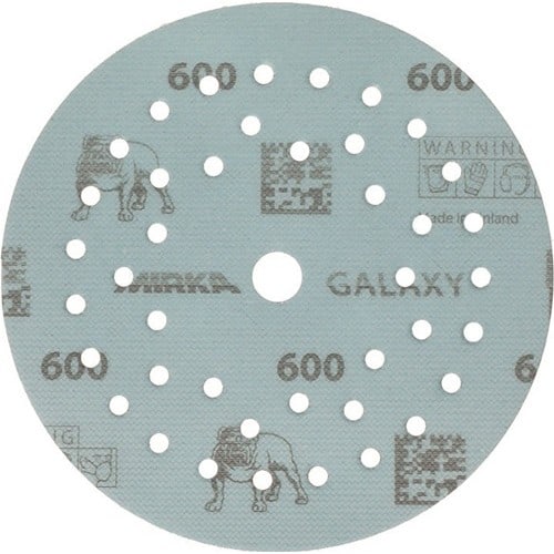 MIRKA Haftschleifscheibe GALAXY Grip Multifit 125mm K.600 f.HO/Metall/Lack/Ku.