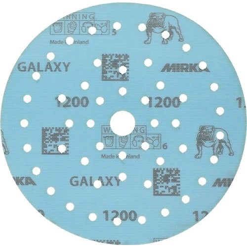 MIRKA Haftschleifscheibe GALAXY Grip Multifit 150mm K.1200 f.HO/Metall/Lack/Ku.