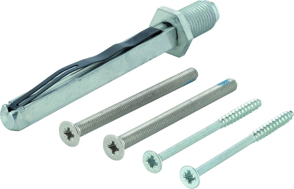 HOPPE® Befestigungsset Sertos für Wechselgarnitur (Knopf/Griff), VK 8 mm, 11509399