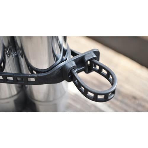 HELLERMANNTYTON Kabelbinder SOFTFIX XS-XL L.580mm B.28mm PU schwarz 3St./Btl.HELLERMANNTYTON