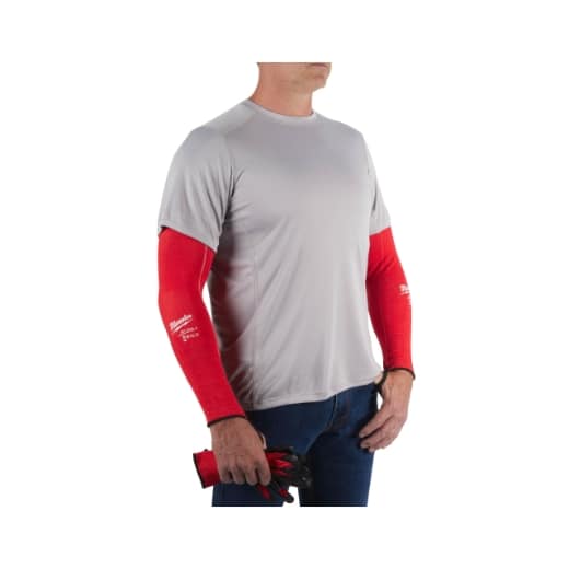 MILWAUKEE 40 cm, rot Arm-Schnittschutz Klasse C
