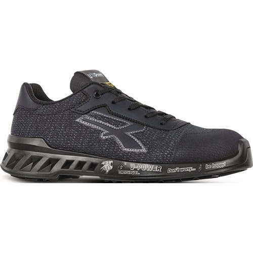U.POWER Sicherheitsschuh SCOTT Gr.44 W.11 schwarz/grau S1PS FO SR ESD EN ISO 20345:2022
