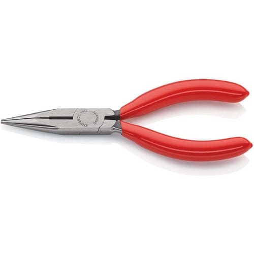 KNIPEX Flachrundzange L.140mm flach/rund ger.pol.Ku.-Überzug KNIPEX