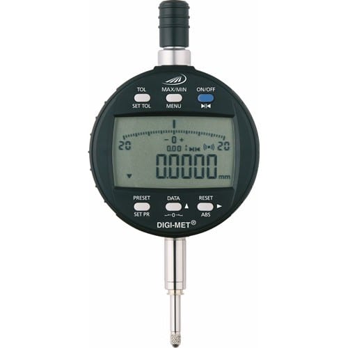 HELIOS PREISSER Messuhr DIGI-MET IP42 12,5mm Abl.mm 0,0005 dig.H.PREISSER