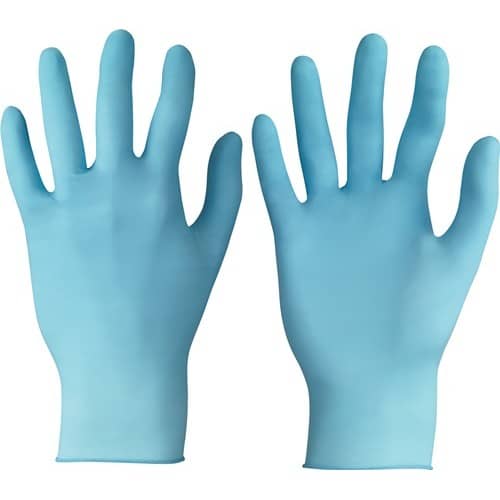 ANSELL Einw.-Handsch.TouchNTuff® 92-670 Gr.9,5-10 hellblau Nitril 100 St./Box