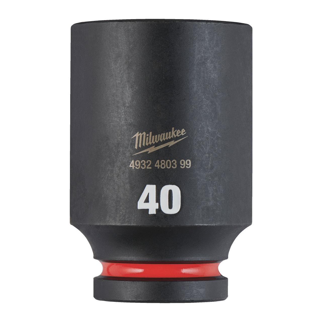MILWAUKEE 40 x 90 mm SHOCKWAVE Schlagnuss 3/4" lang