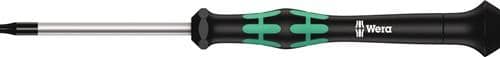 WERA Elektronik-Feinmechanik-Schraubendreher 2067 T-BO 10 Klingen-L.60mm WERA