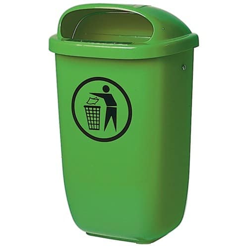 SULO Abfallbehälter H650xB395xT250mm 50l grün SULO