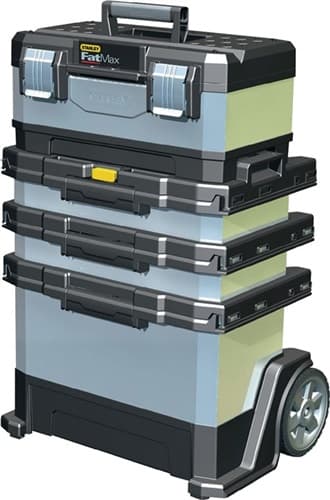 STANLEY Rollende Werkstatt B568xT389xH893mm Ku.u.Metall abnehmbare Werkzeugbox STANLEY