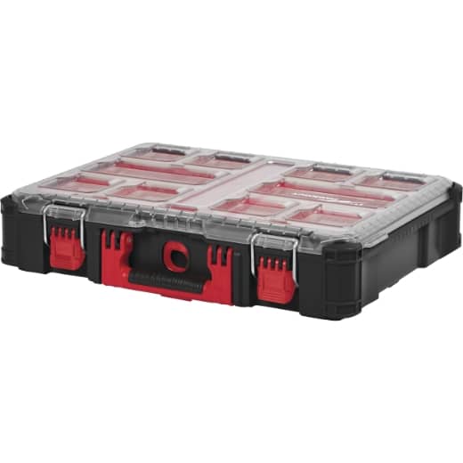 MILWAUKEE 500 x 380 x 120 mm PACKOUT Organiser, inkl. Sortierboxen