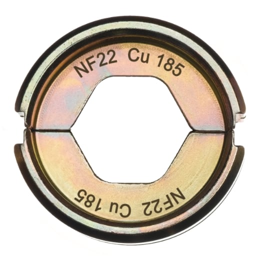 MILWAUKEE NF22 Cu 185 für Cu Presseinsatz für hydraulisches Akku-Presswerkzeug