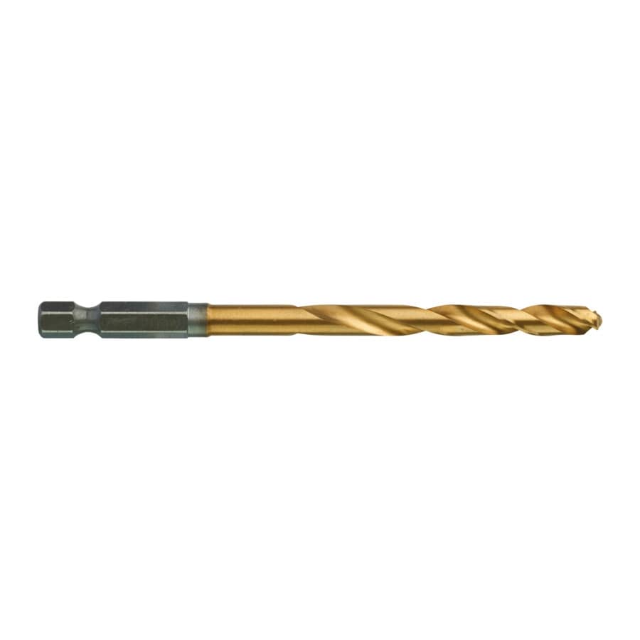 MILWAUKEE 6,0 x 105 mm SHOCKWAVE Metallbohrer HSS-G RED HEX Titan 1/4"
