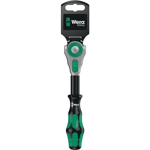 WERA Schwenk- u.U.-Knarre Zyklop Speed 3/8 Zoll Z.72 L.199mm 2K-Griff WERA