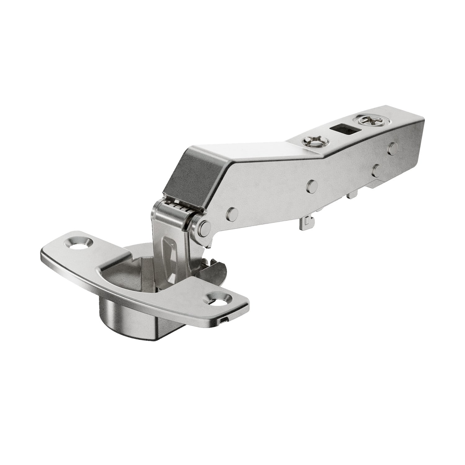 HETTICH Sensys Winkelscharnier W45 ohne Schließautomatik (Sensys 8669 W45), vernickelt, 9088179