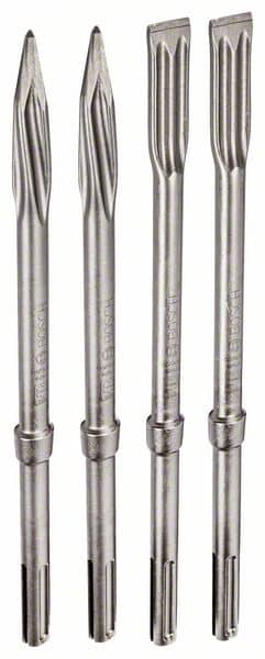 BOSCH Meißel-Set SDS max, 4-teilig, 400 x 25 mm, 400 mm