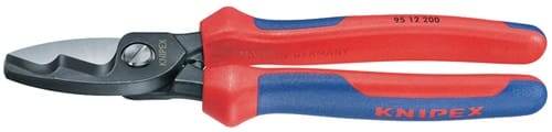 KNIPEX Kabelschere L.200mm Comfort-Griff KNIPEX