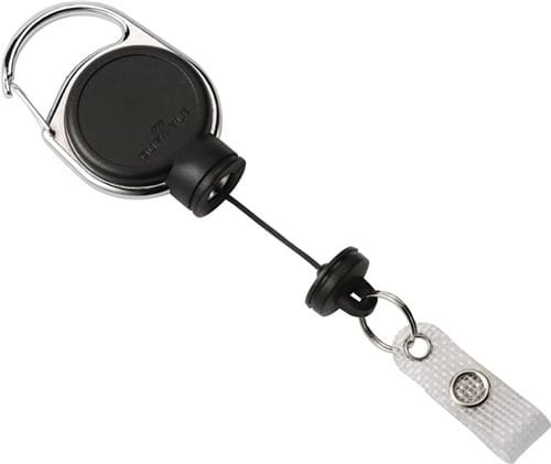 DURABLE Ausweishalter ext.Stark-mit Druckknopfschlaufe Band-L.600mm schwarz DURABLE