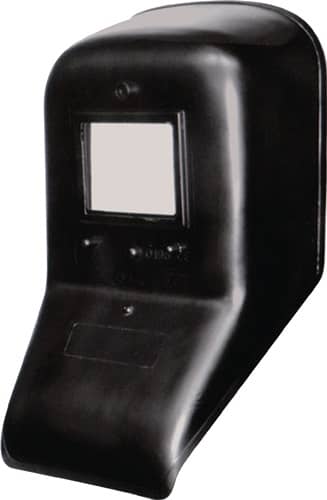 SCHMICO Schweißerschutzschild m.DIN-9-Glas u.Vorsatzglas 90x110mm Ku.SCHMICO