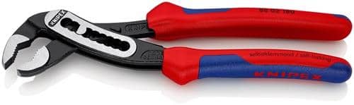 KNIPEX Wasserpumpenzange Alligator® L.180mm Spann-W.36mm pol.Comfort-Griff KNIPEX