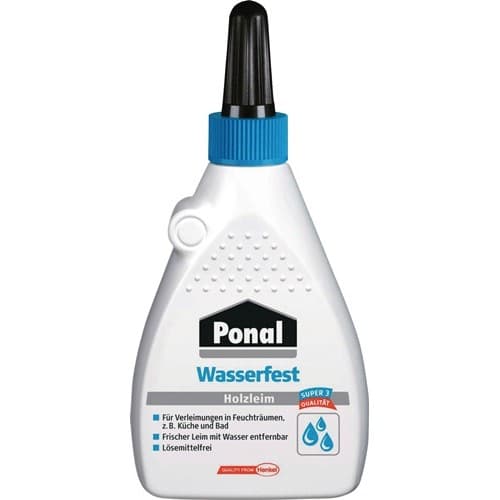 PONAL Holzleim Wasserfest/Super 3 120g EN 204: D3 Flasche PONAL