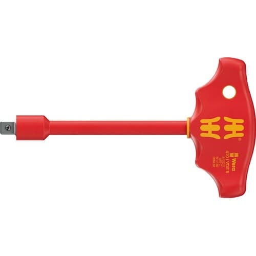 WERA Adapterschraubendreher 410 iVDE B f.3/8Zoll Steckschlüsseleinsätze Innenvierkant