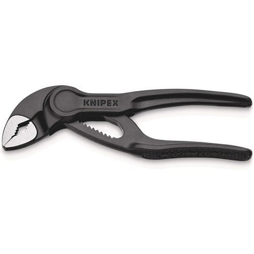 KNIPEX Wasserpumpenzange Cobra® XS L.100mm Spann-W.24mm KNIPEX