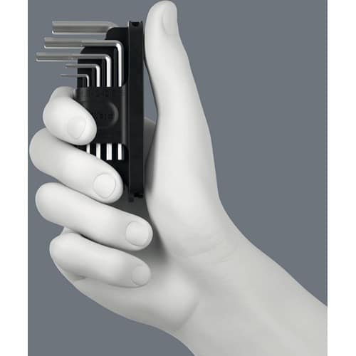 WERA Winkelschlüsselsatz Tool-Check Modular Hex-Plus 1 8-tlg.Hex-Plus WERA
