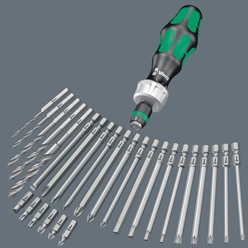 WERA Werkzeugset KK H1 41-tlg.Holzbau Klapptasche WERA