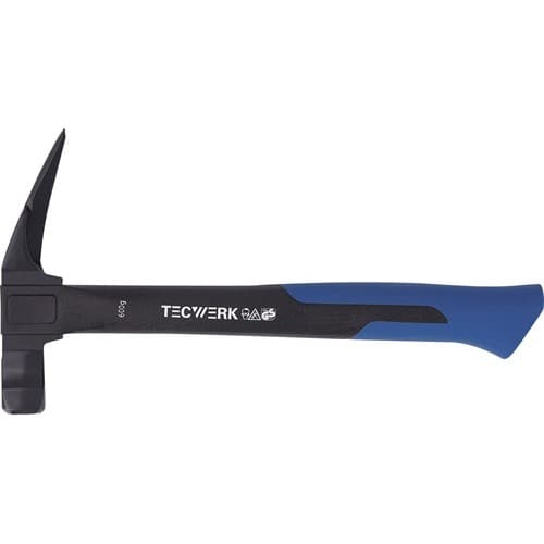 TECWERK Latthammer Kopf-G.600g m.Magnet geraut schwarz lack.TECWERK