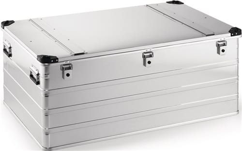 Nordwest Aluminiumbox L1192xB790xH515mm 415l m.Klappverschluss u.Stapelecken
