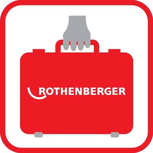 ROTHENBERGER Akku-Rohrbiegegeräteset ROBEND® 4000 E 1/2-5/8-3/4-7/8-1 1/8 Zoll Typ:CAS
