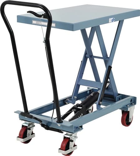 TECWERK Scherenhubtischwagen Trgf.150kg Hubber.220-720mm fusshydraulisch TECWERK