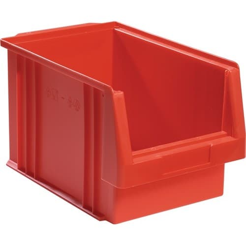 LA-KA-PE Sichtlagerkasten PLK L330xB213xH200mm PP rot LA-KA-PE
